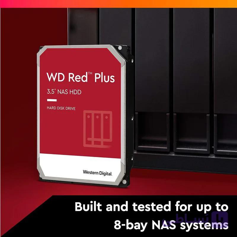 هارددیسک اینترنال 4 ترابایت وسترن دیجیتال مدل WD Red Plus WD40EFZX — تصویر 1