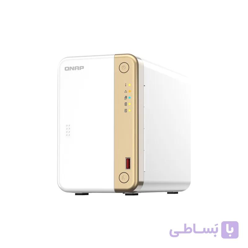 QNAP TS-262-4G | ذخیره‌ساز تحت شبکه ذخیره‌ساز خانگی ۲بی، مقرون‌به‌صرفه برای بکاپ و اشتراک فایل — تصویر 1