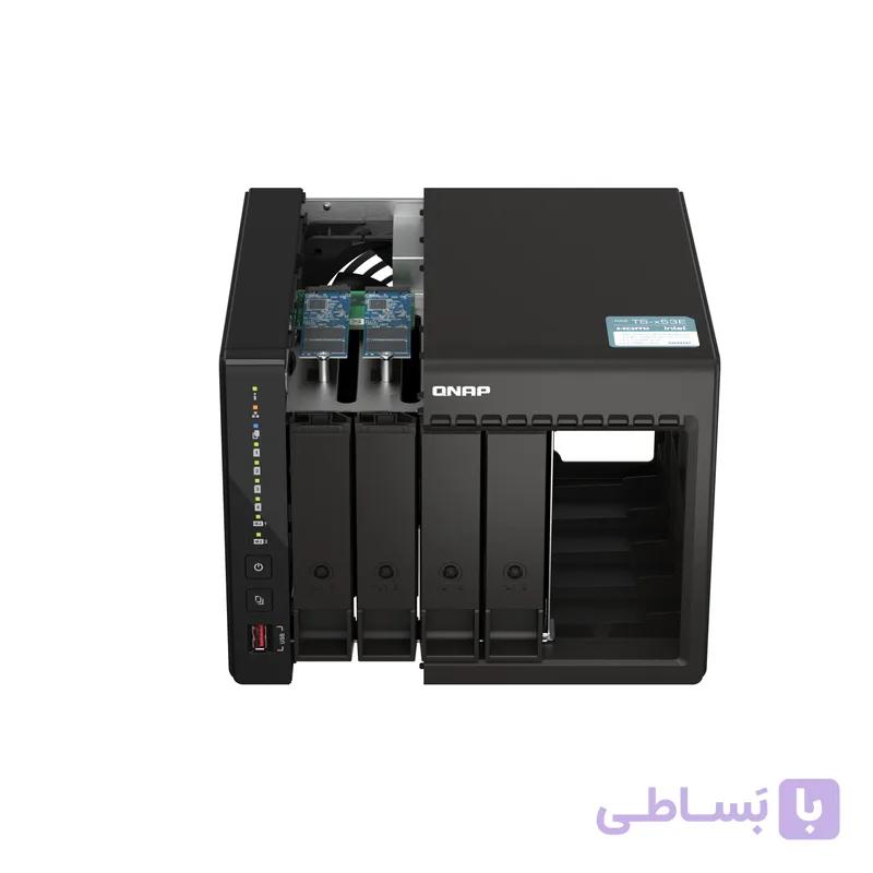 QNAP TS-453E-8G | ذخیره‌ساز تحت شبکه ذخیره‌ساز ۴بی برای خلاقان محتوا و کسب‌وکارهای کوچک — تصویر 1