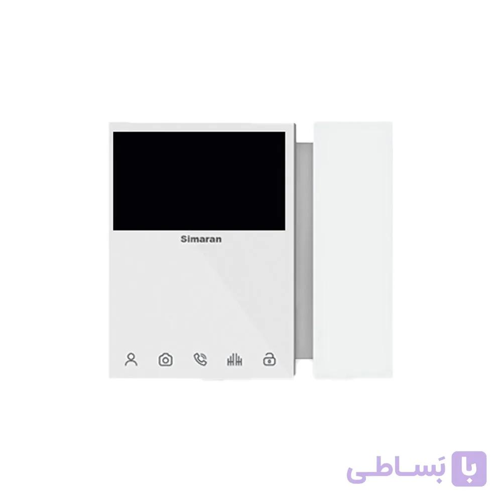 مانیتور 4.3 اینچ بدون حافظه سیماران مدل 46TK سفید