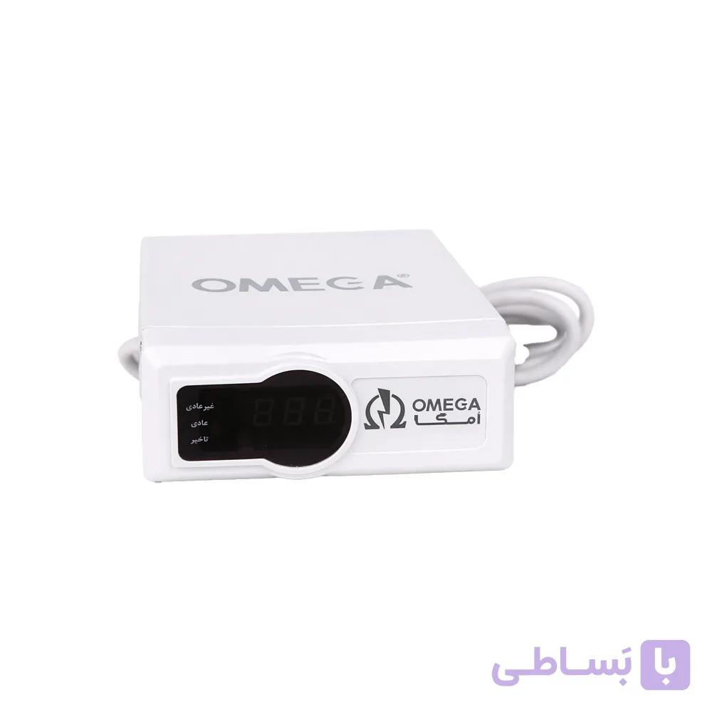 محافظ فلزی 2 خانه یخچال فریزر 16آمپر اُمگا مدل(F3100) — تصویر 1