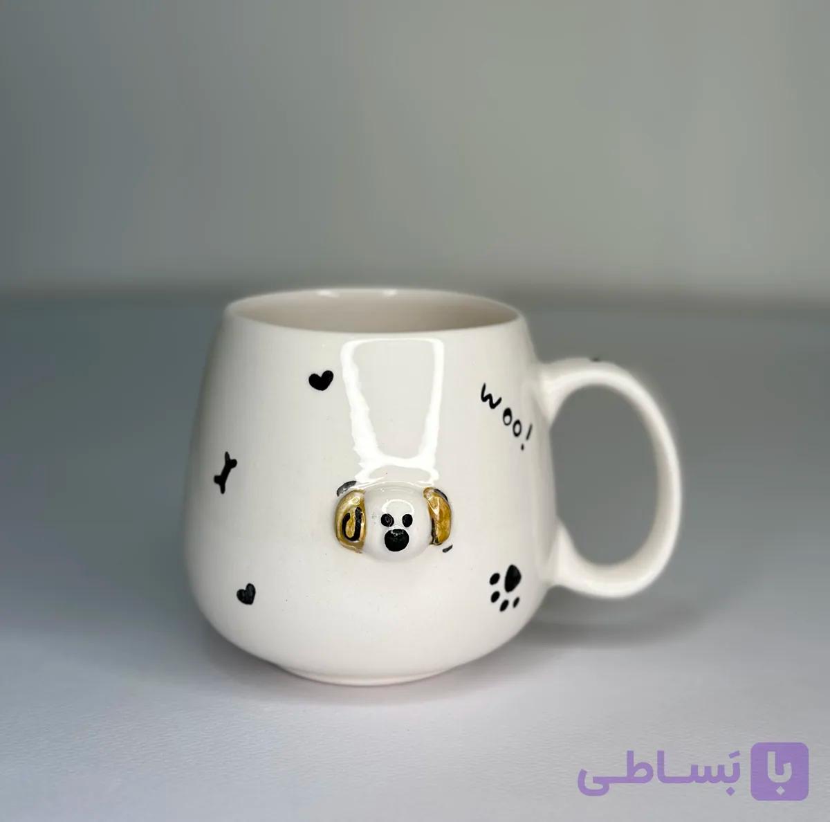 ماگ کوآلا سرامیکی براق برند اِلفی