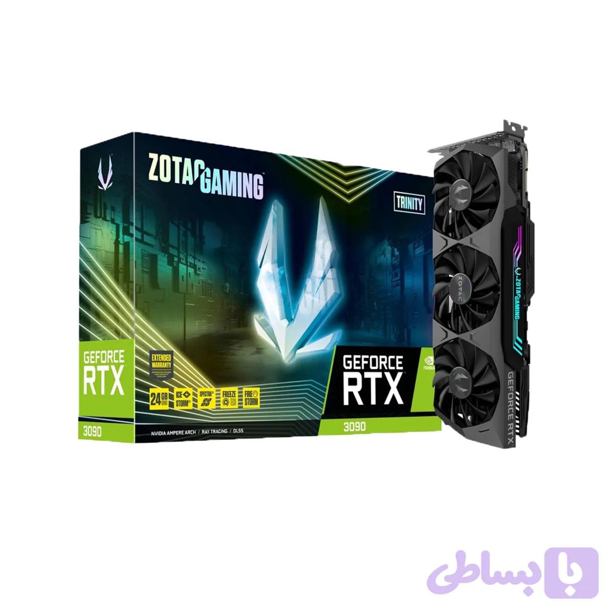 کارت گرافیک زوتک مدل GeForce RTX 4090 Trinity حافظه 24 گیگابایت