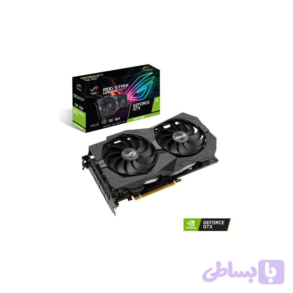 کارت گرافیک ایسوس مدل ROG STRIX GTX1660S-6G GAMING