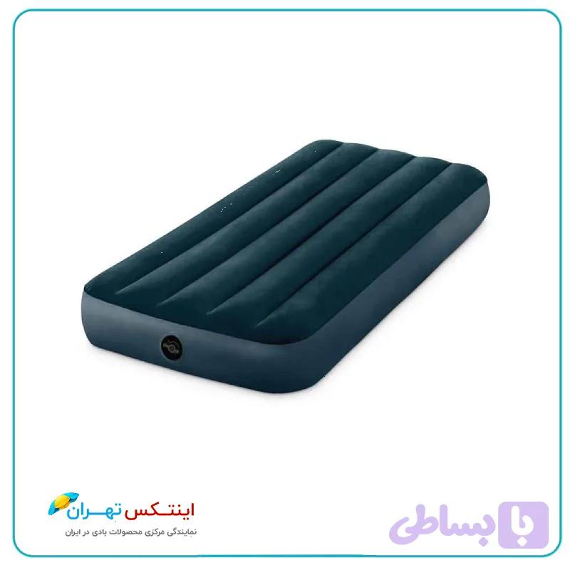 تشک بادی یک نفره کمپینگ مدل intex 64731