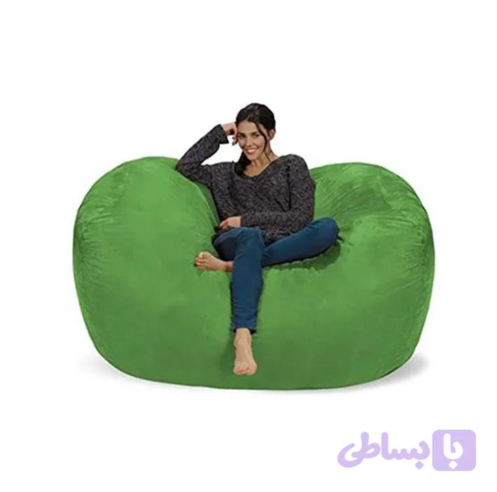 مبل شنی بزرگسال سبز
