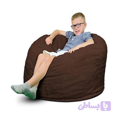 مبل شنی کودک با رویه جیر