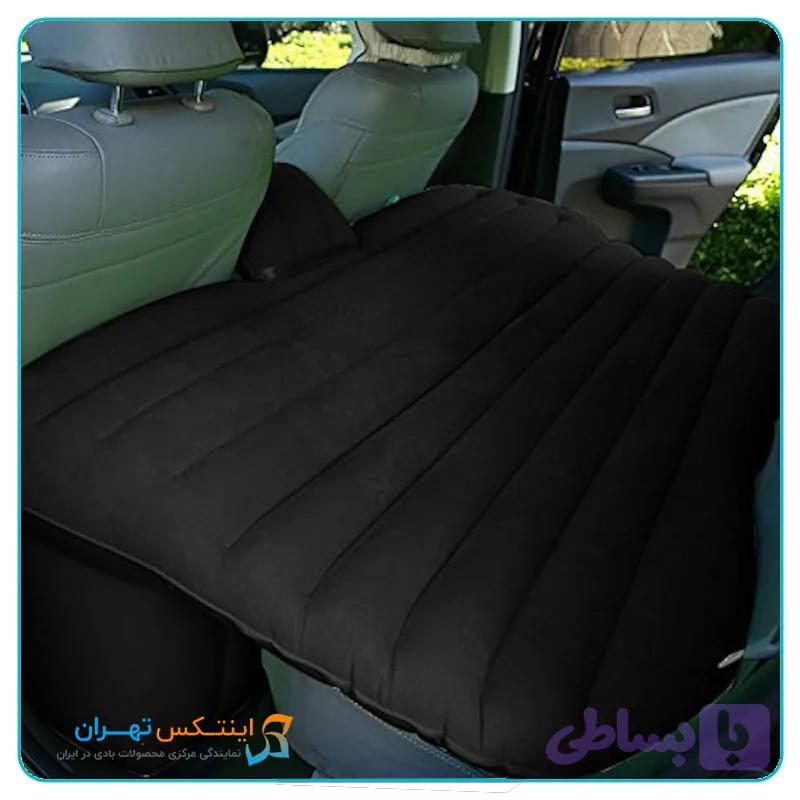 تشک بادی داخل ماشین چری