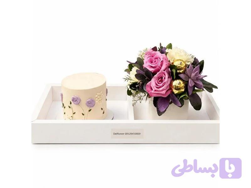 باکس گل و کیک DF-518CAD