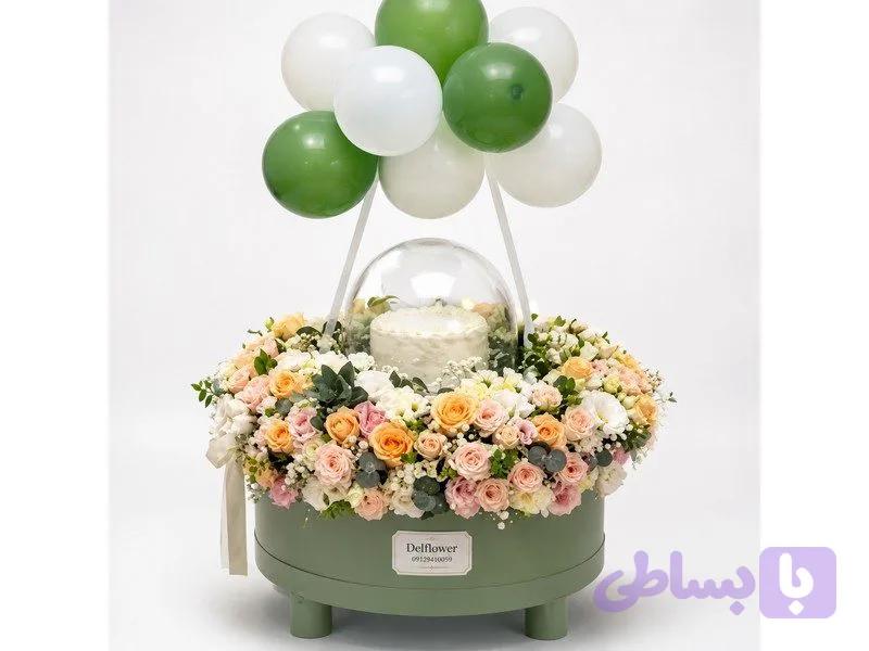 باکس گل و کیک DF-D0902B