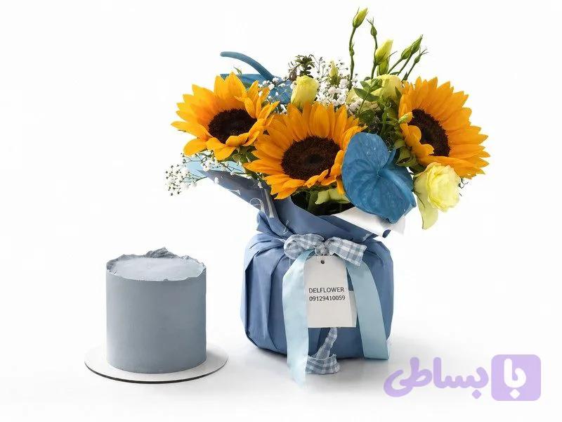 باکس گل و کیک DF-DB7DB5