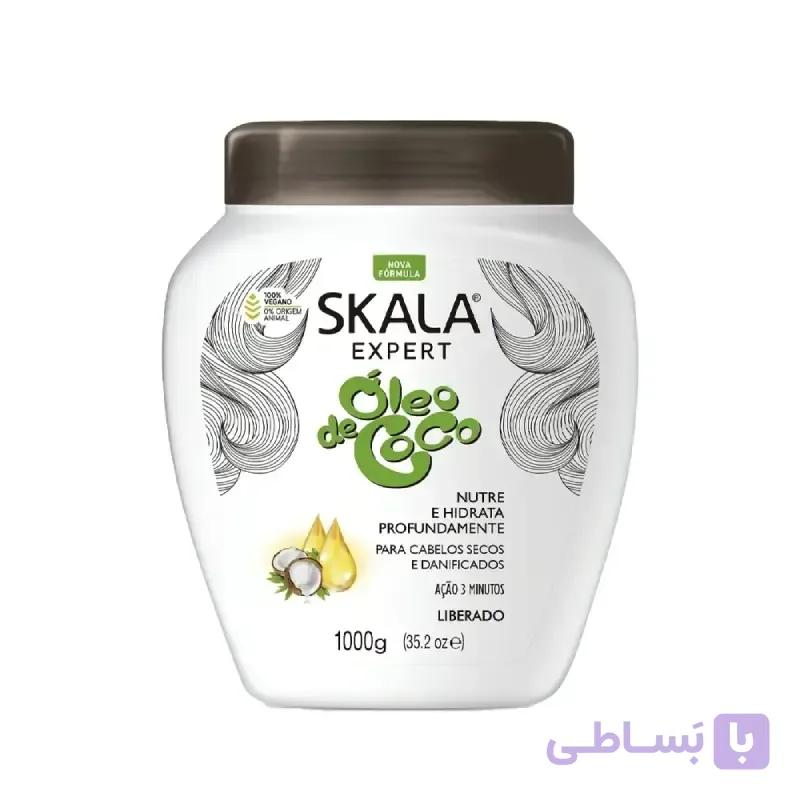 ماسک مو روغن نارگیل اسکالا مدل OLEO DE COCO وزن 1000 گرم - سایز 1000 گرم - زنانه | Skala Oleo de Coco Coconut Oil Hair Mask 1000g