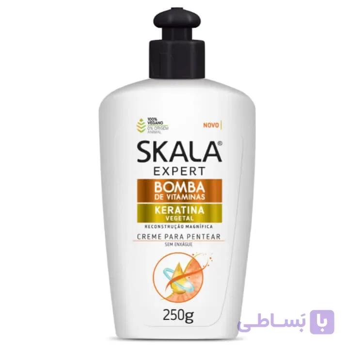 کرم مو بمب ویتامین و کراتین اسکالا حجم ۲۵۰ میلی لیتر - سایز 250 گرم - زنانه | Skala Vitamin Bomb Keratin Hair Cream 250ml