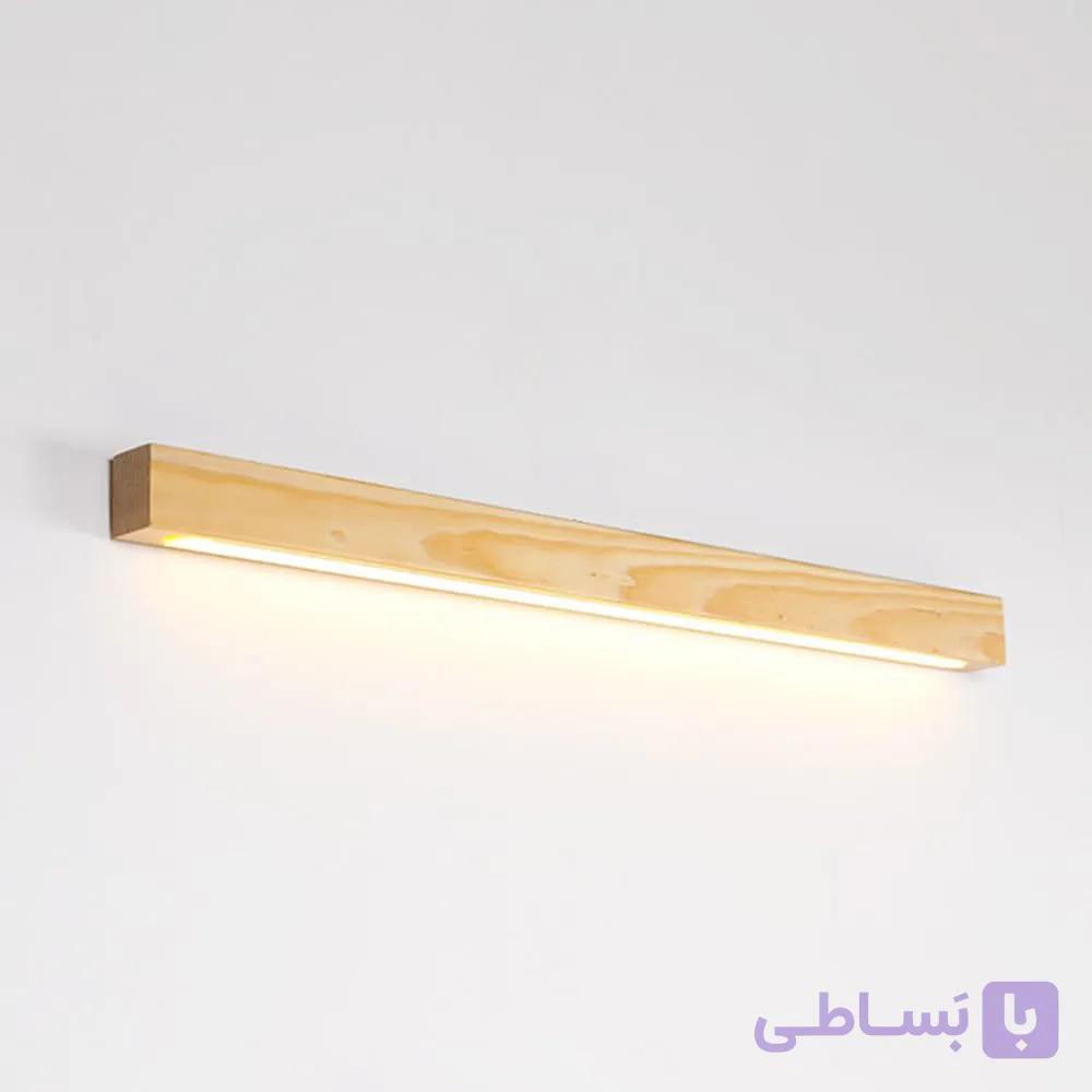چراغ دیواری چوبی خطی لومیکسار مدل لیانا — تصویر 1