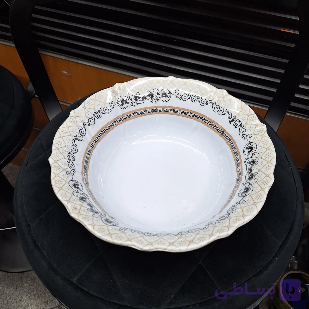کاسه سالاد چینی ملامین طرح ورساچه