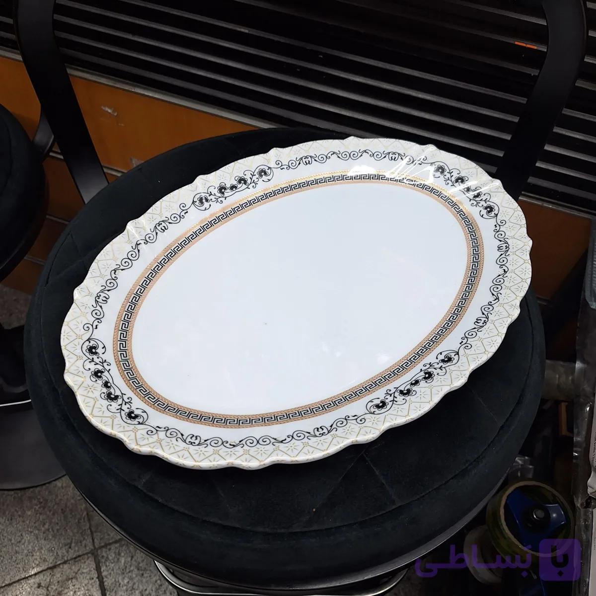 دیس برنج چینی ملامین طرح ورساچه