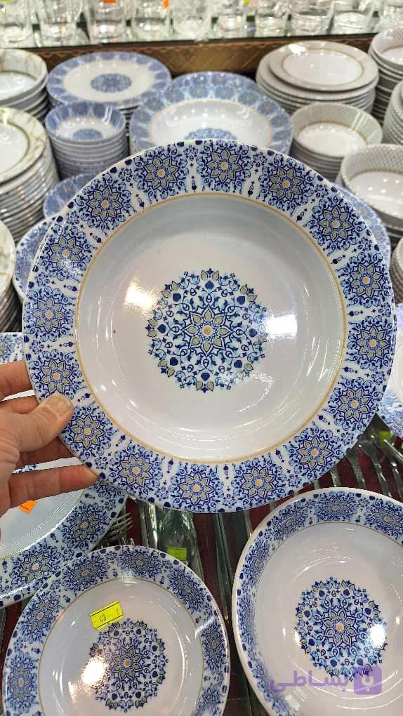 بشقاب خورشت خوری کوچک طرح زرین مهسان — تصویر 1