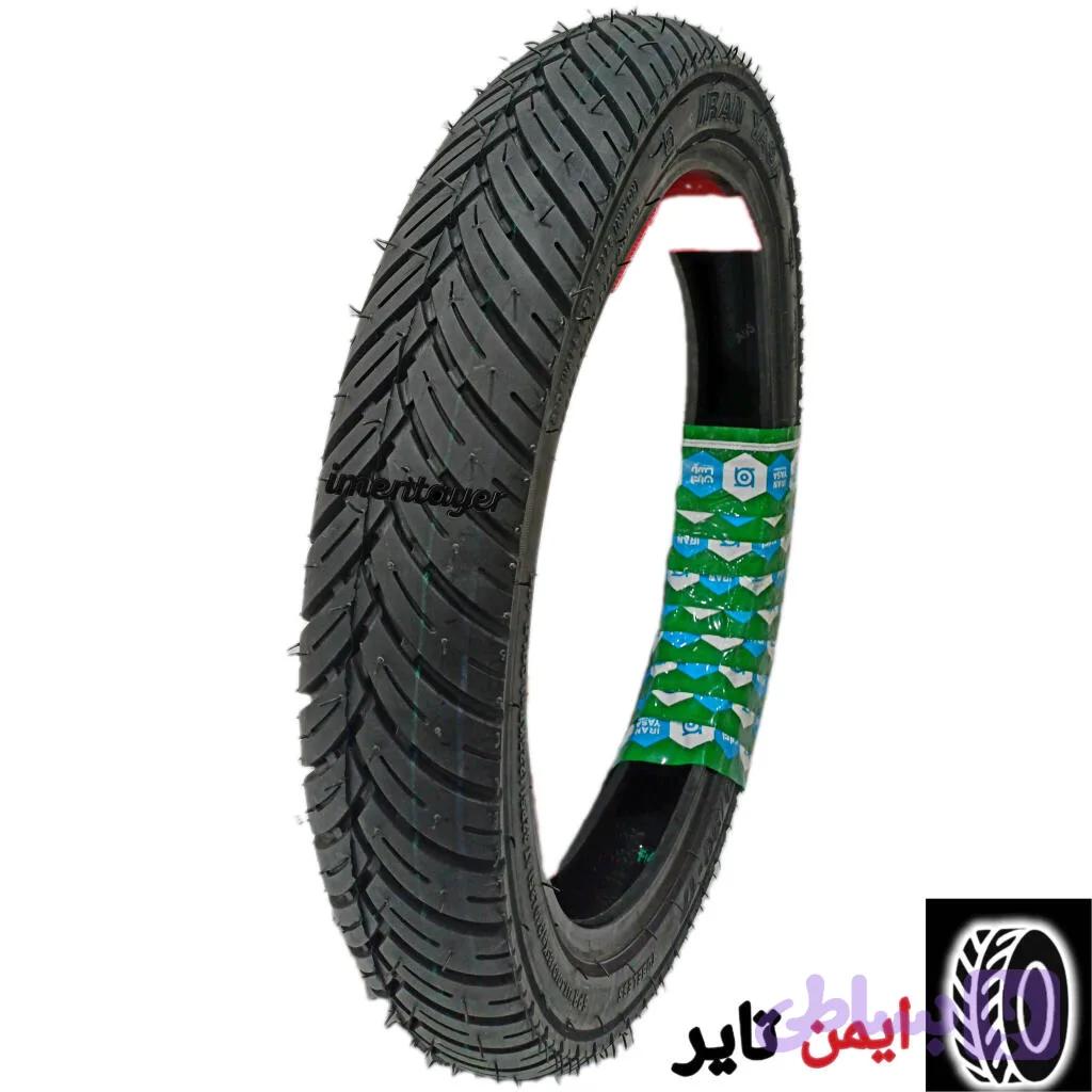 لاستیک 90/90-17 ساده تیوبلس — تصویر 1