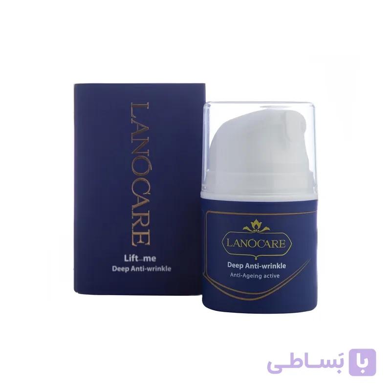کرم ضد چروک لانوکر (LANOCARE) مدل Deep حجم 30 میلی لیتر