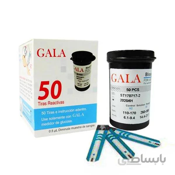 نوار تست قند خون گالا 50 عدد