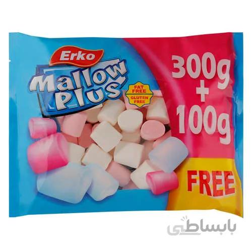 پاستیل مالو پلاس ۴۰۰ گرم – Mallow Plus