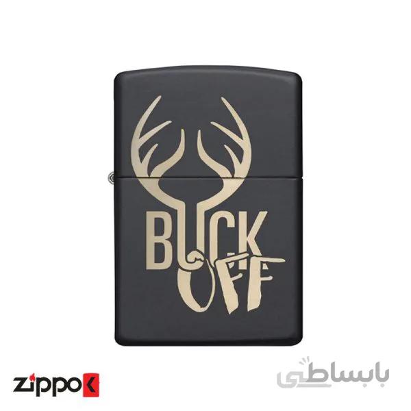فندک زیپو Buck Off Laser Design کد 29607