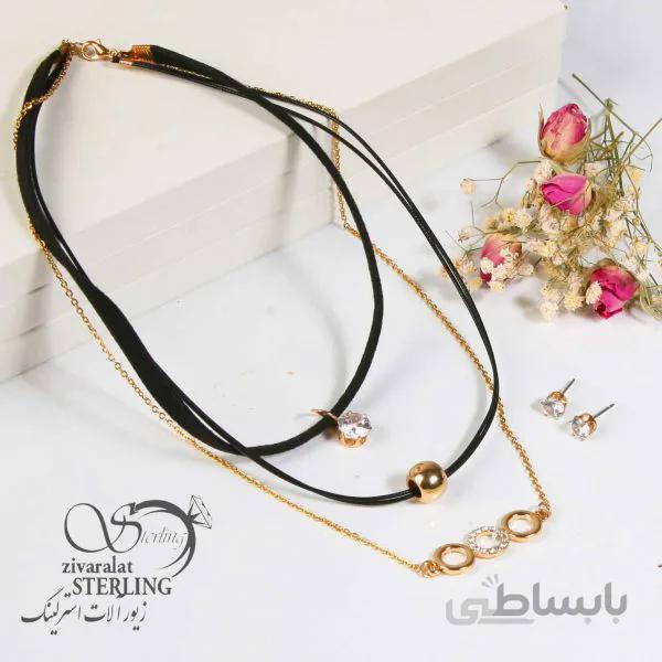 نیمست فانتزی زنانه آبکاری طلا
