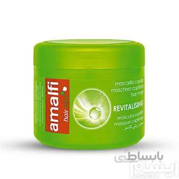 ماسک مو بازسازی کننده موهای خشک و آسیب دیده آمالفی ا REVITALIZING HAIR MASK 500 ML AMALFI
