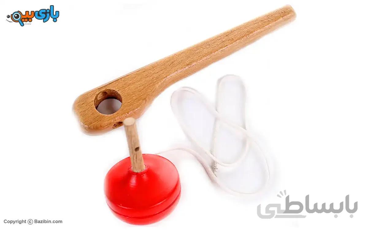 اسباب بازی فرفره چوبی چوبین
