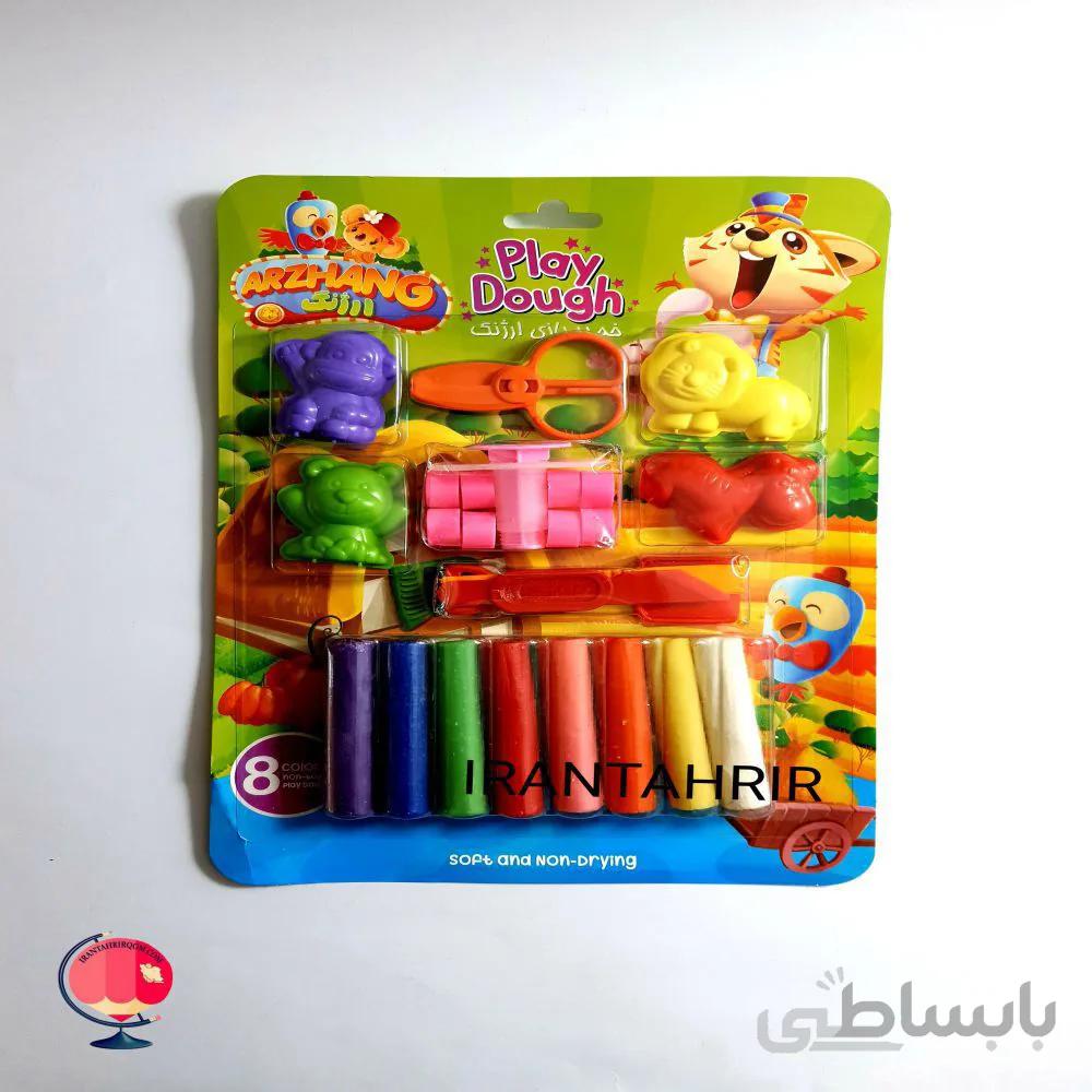 خمیر بازی 8 رنگ ارژنگ