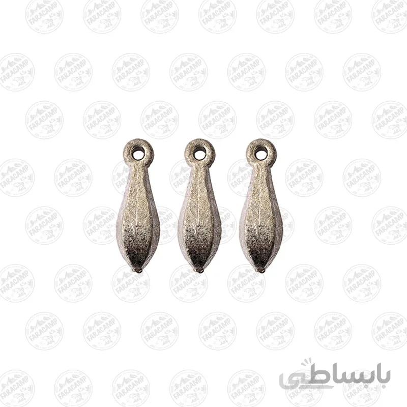 سرب ماهیگیری 10 گرم بسته 3 عددی