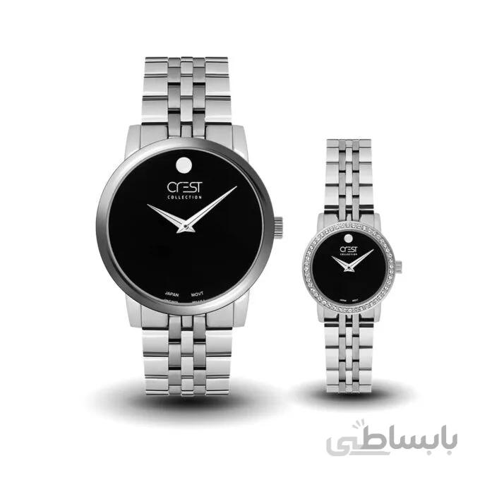 ست ساعت مچی زنانه و مردانه کرست مدل ۶۰۲۶-۲ (اورجینال)