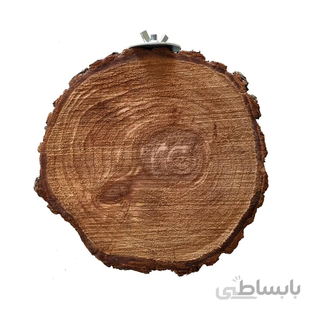 چوب نشیمن پرندگان و طوطی سانان – نشیمنگاه گرد طبیعی