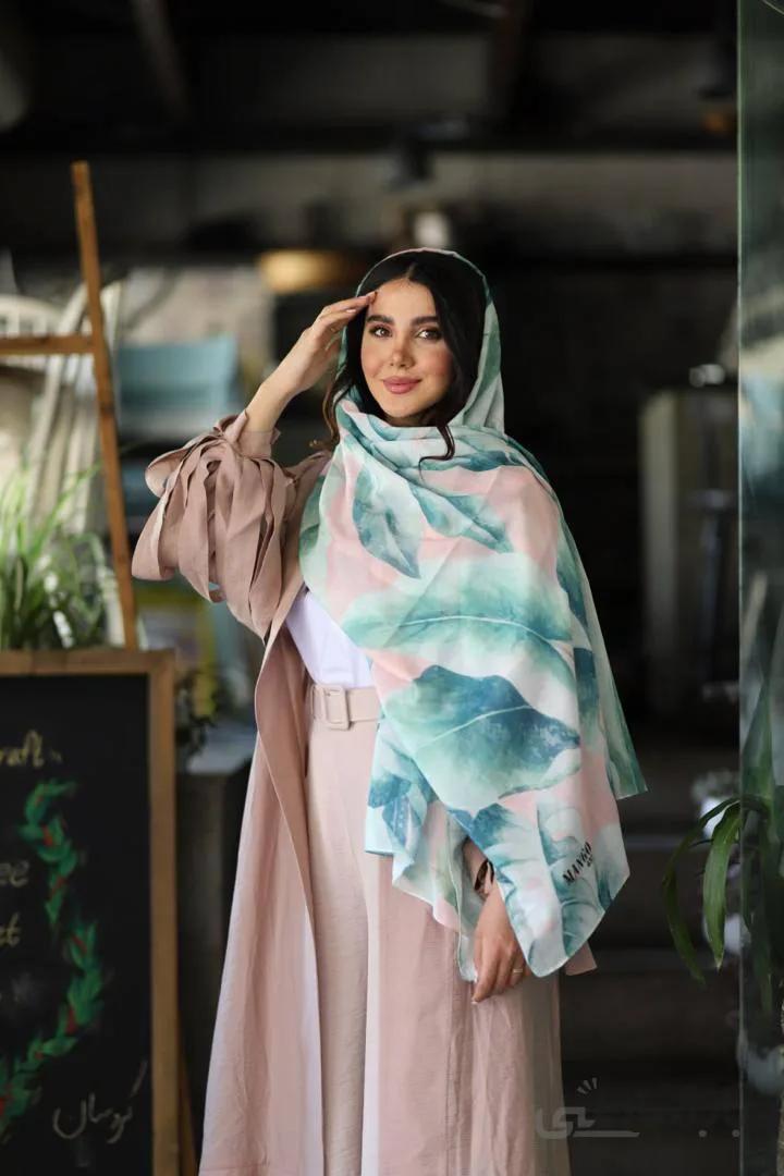 شال نخی بهاره هاوایی 107303 ا 107303
