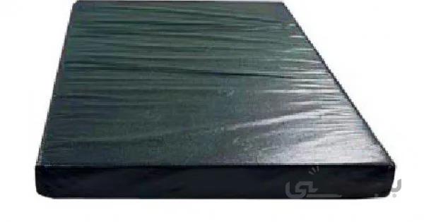 تشک بیمارستانی روکش چرمی با ارتفاع 5 سانت مدل KZM-HM-01
