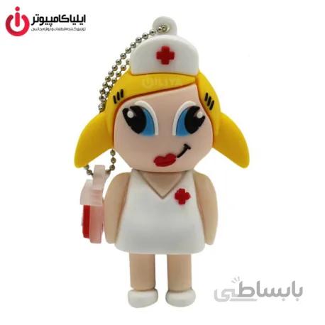 فلش مموری عروسکی کینگ فست مدل ME-11 طرح پرستار ظرفیت 32 گیگابایت