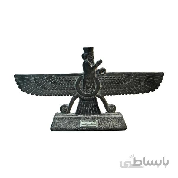 مجسمه تندیس و پیکره شهریار مدل فروهر کد MO1890 سایز متوسط