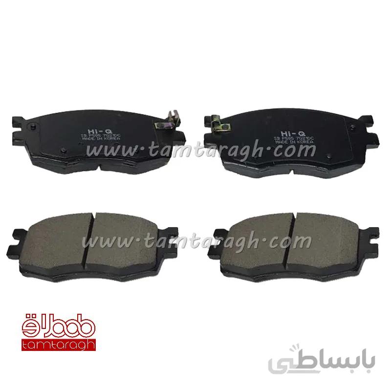 لنت ترمز جلو هیوندای I20 برند های کیو Hi-Q اصل کره