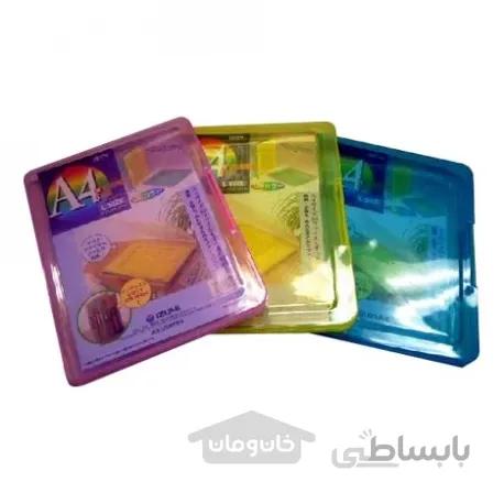 کیف اندازه A4 رنگی مخصوص لوازم التحریر (ساخت ژاپن)
