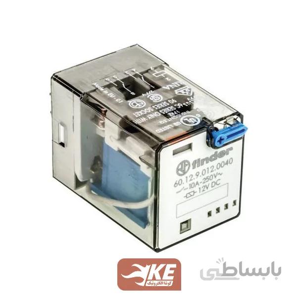 ررله 12VDC دو کنتاکت 10 آمپر فیندر 601290120040