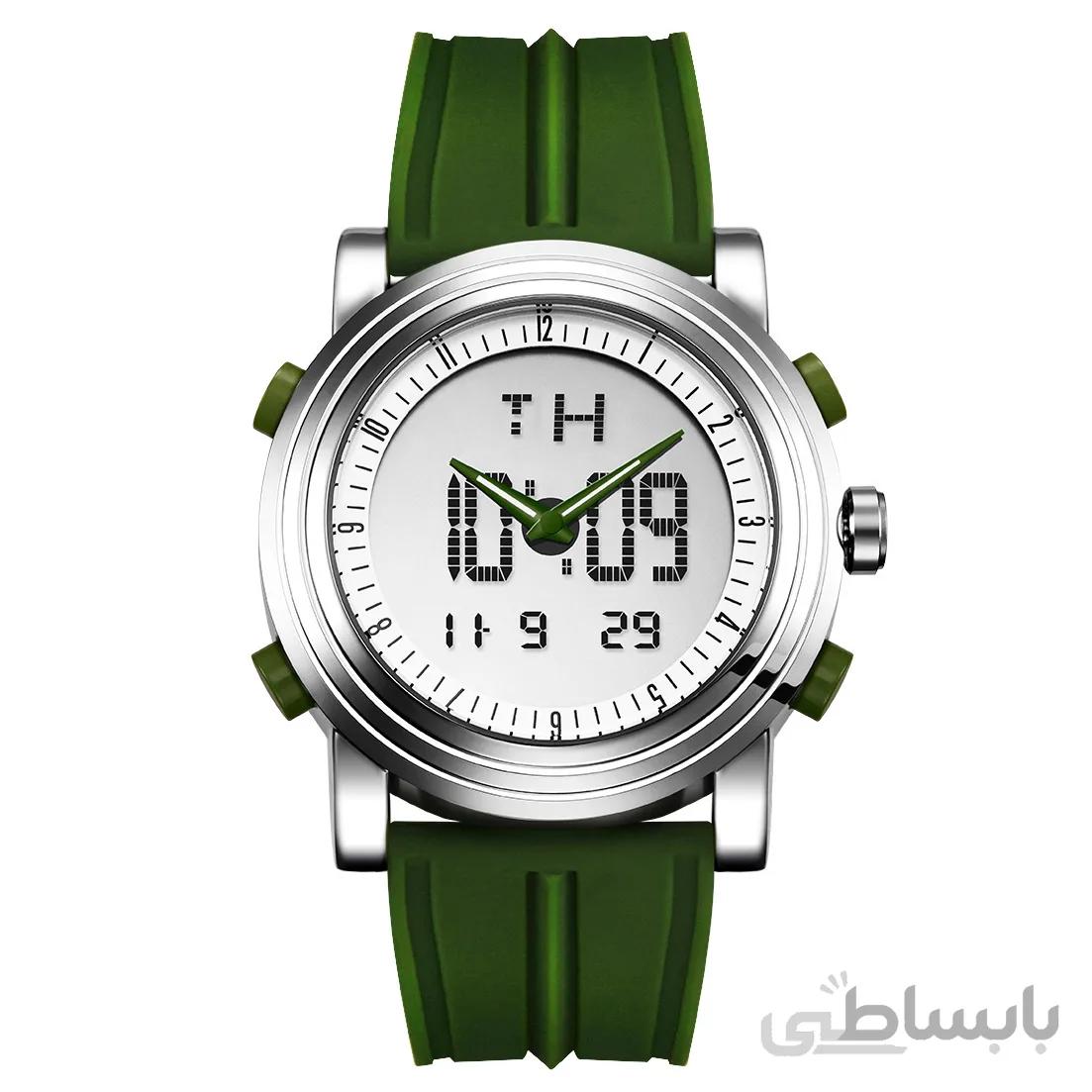 ساعت مچی عقربه ای مردانه سینوبی مدل S9368G GREEN