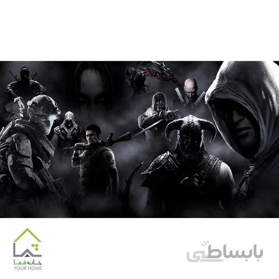 تابلو محبوب ترین شخصیت های بازی های ویدئویی
