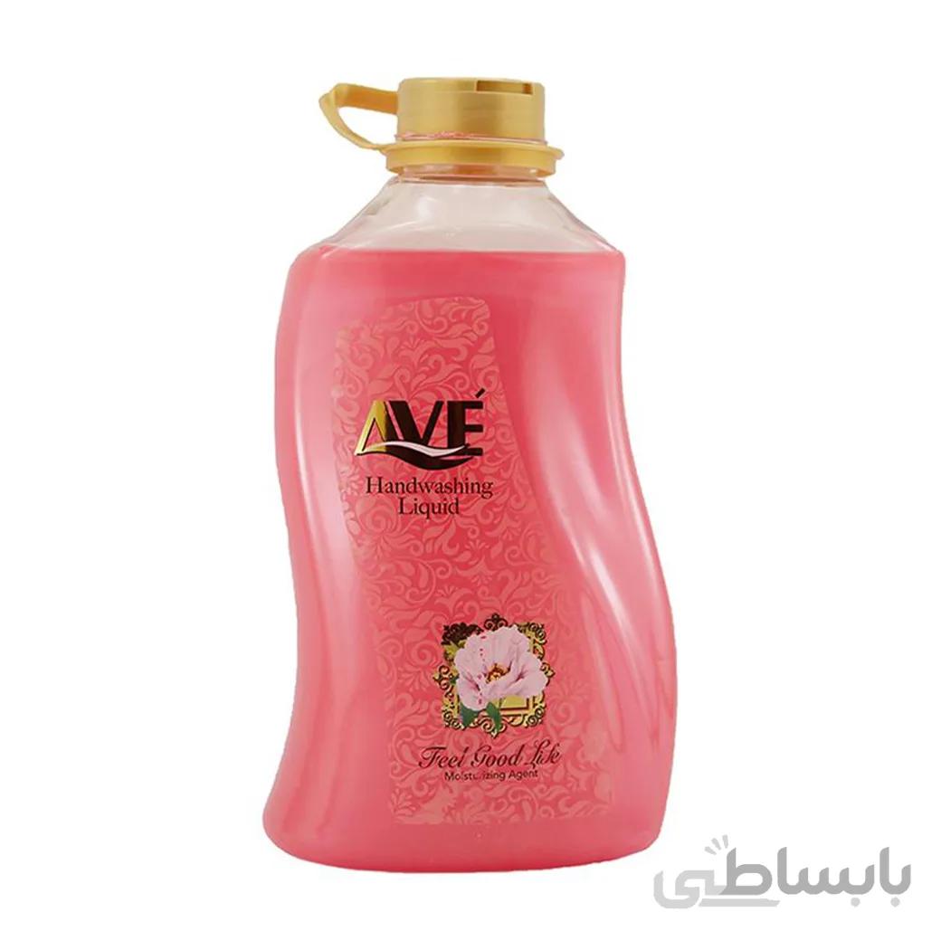مایع دستشویی صدفی اوه صورتی مدل Feel Good Life حجم 2500 گرم ا Ave Hand Wash Liquid Pearl Pink Feel Good Life 2500gr