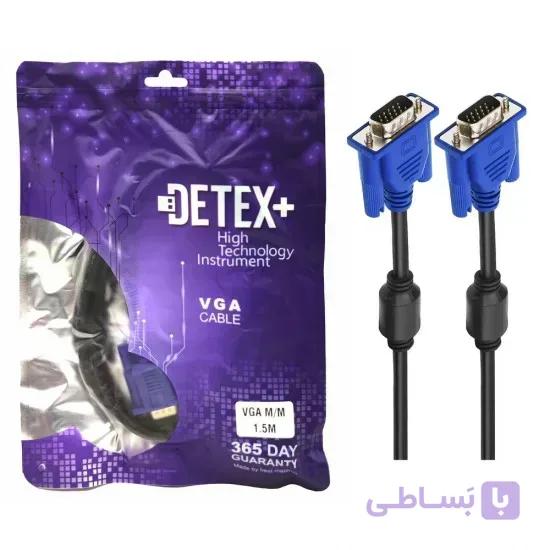 کابل VGA 3+4 طول 1.5 متر DETEX