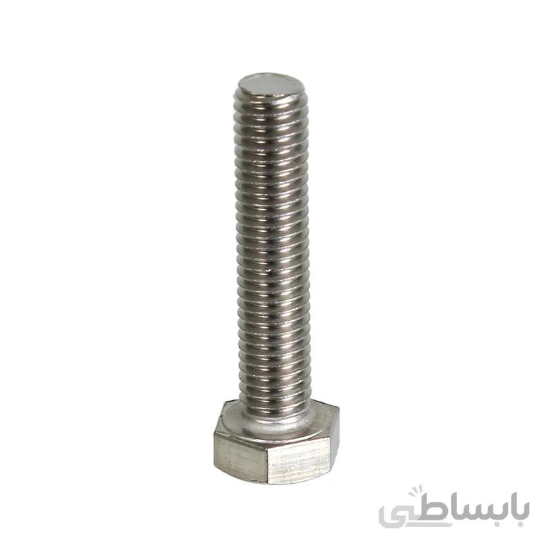 پیچ شش گوش آهنی مدل BPM10-60 بسته 25 عدد