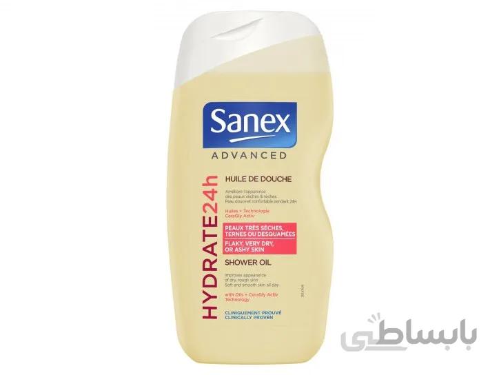شامپو بدن آبرسان سانکس مدل Huile de douche hydrate حجم 500 میلی لیتر