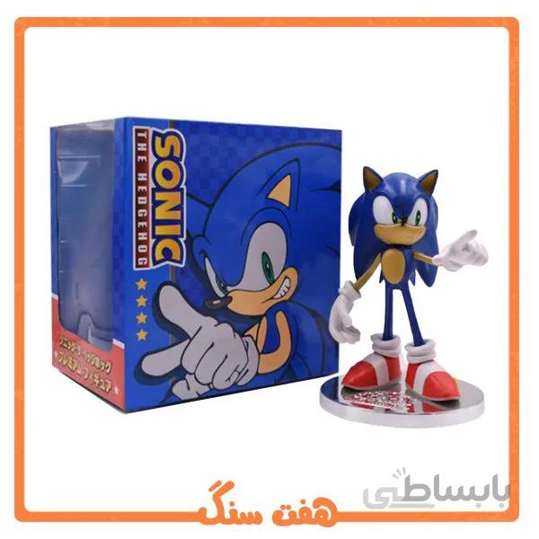 اکشن فیگور سونیک جوجه تیغی 20 سال با سونیک Sonic Action Figure 20th Anniversary