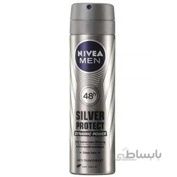 اسپری ضد تعریق مردانه نیوآ مدل Silver Protect حجم 150 میلی لیتر