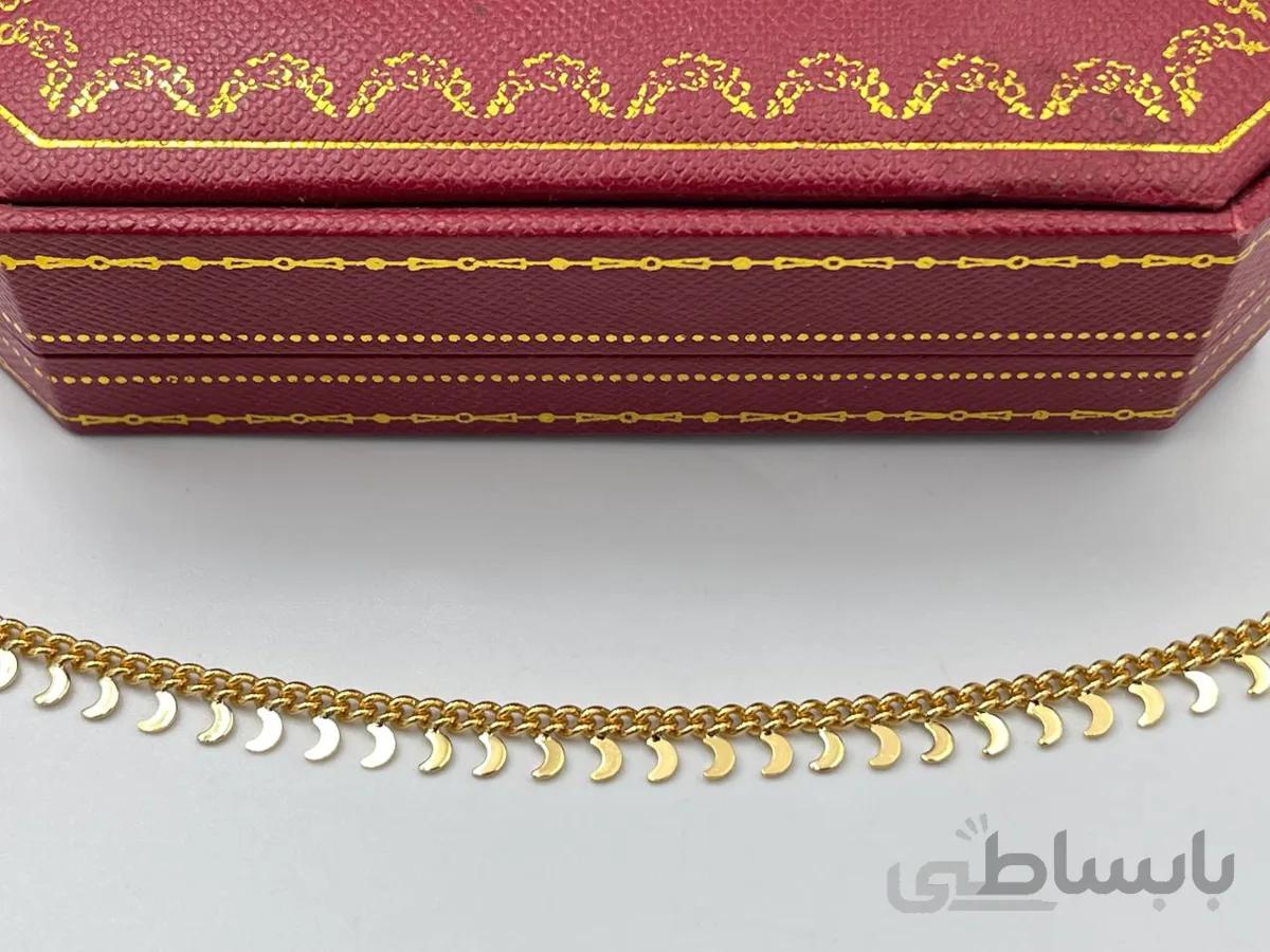 پابند طلایی آویز ماه