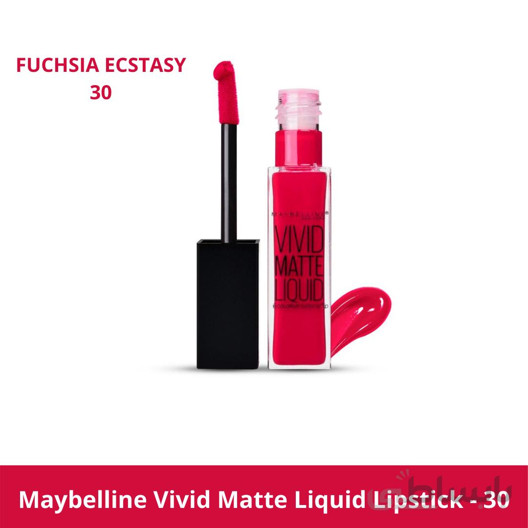 رژ لب مایع مات Vivid Matte میبلین: 30